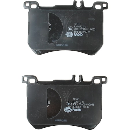 Pagid Brakes Disc Brake Pad, 355020491 355020491